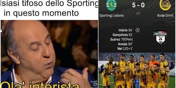 "Inter ingiocabile, e allora lo Sporting?": l'eliminazione del Bodo scatena le ironie dei tifosi sui social