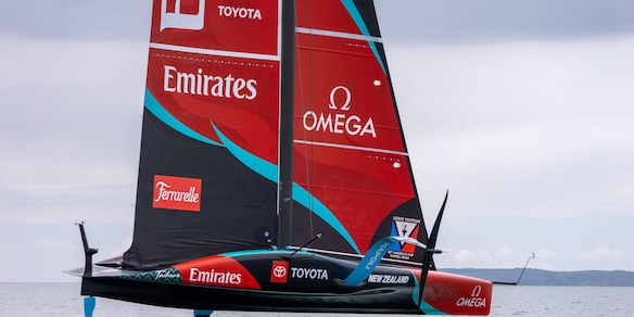 America's Cup 2027: Napoli presente sul foil del Team New Zealand