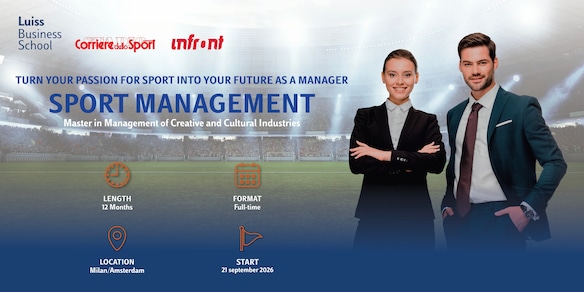 Lavorare nel Business dello Sport: il Master in Sport Management con Luiss Business School