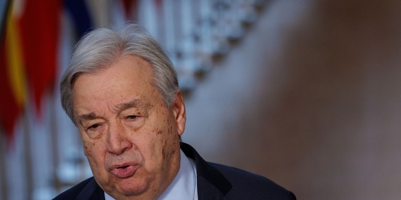 Guterres, 'Usa e Israele cessino la guerra, Iran apra Hormuz'