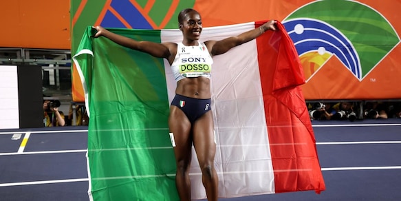 Mondiali indoor, fulmine Dosso: è ancora oro per l'Italia!