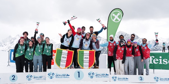 Snow Volley: conclusi, con l'assegnazione dei titoli, i Campionati Italiani 2026