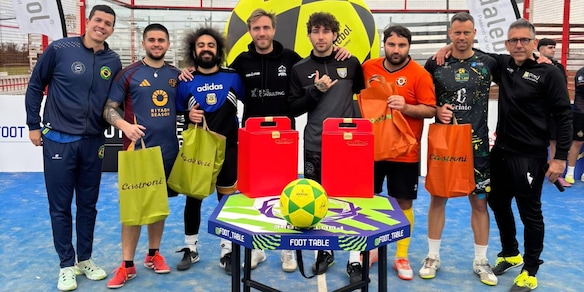 Foot-Table, Roma e Avellino in vetta nel campionato Castroni