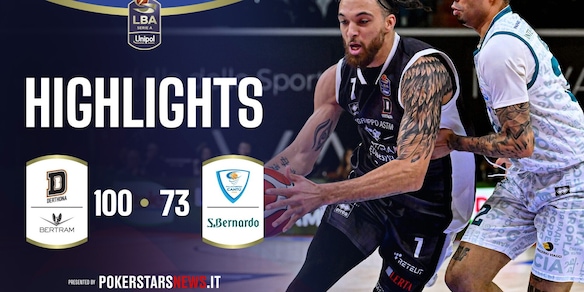 Bertram Derthona Tortona - Acqua S.Bernardo Cantù | PokerstarsNews Highlights Serie A Unipol 2025/2026