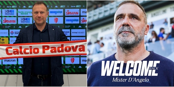 Serie B, doppio cambio in panchina: Padova e Spezia si affidano a Breda e D'Angelo