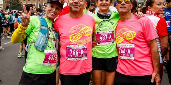 La staffetta Acea Run4Rome, emozioni per 4