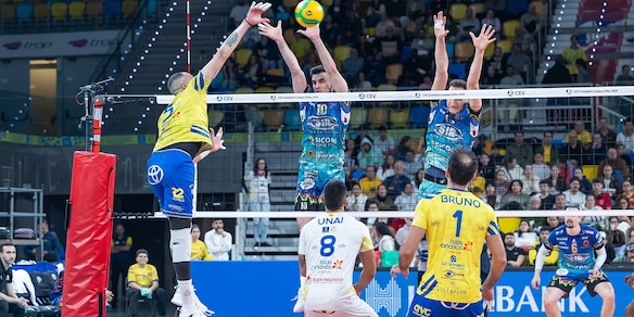 Champions League: Perugia vince ancora al tie break a Las Palmas