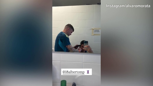 Il parrucchiere di Morata è...Alberto Moreno