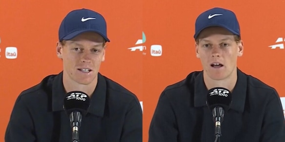 Sinner si sbriga per tifare l'Italia: la risposta ai giornalisti scatena i social