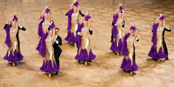 Sport: Blackpool, pioggia di medaglie per l'Italia