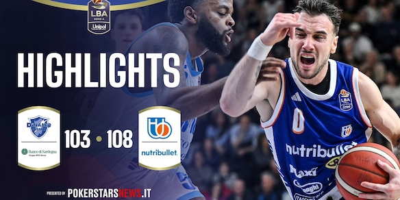 Banco di Sardegna Sassari - NutriBullet Treviso Basket | PokerstarsNews Highlights Serie A Unipol 2025/2026
