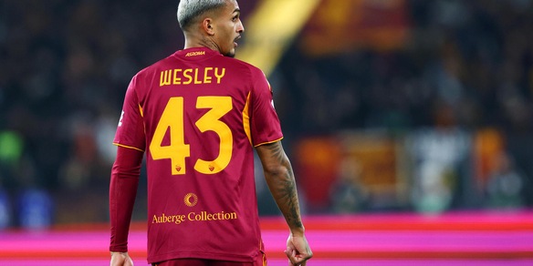 Roma: confermata la lesione muscolare, Wesley fermo un mese