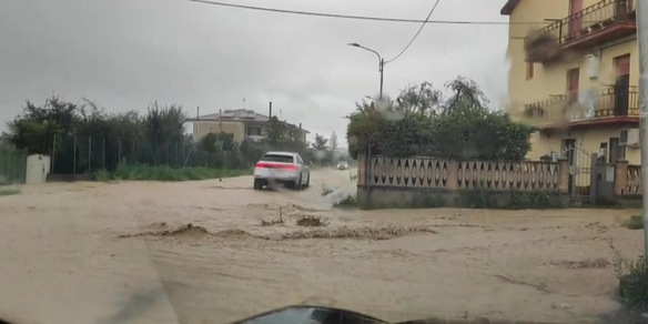 Il ciclone del Mediterraneo 'Jolina' visto dai satelliti