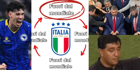È psicodramma azzurro: Italia ancora fuori del Mondiale, social increduli e furiosi dopo il ko contro la Bosnia