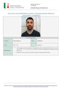 ++ Arrestato il boss di camorra Roberto Mazzarella ++