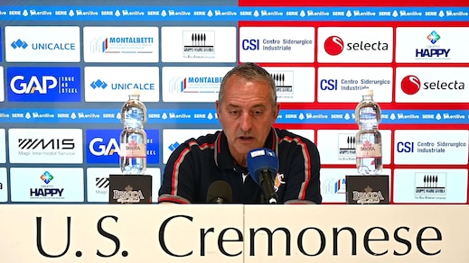 Giampaolo: "La Cremonese deve comunque fare la prestazione"