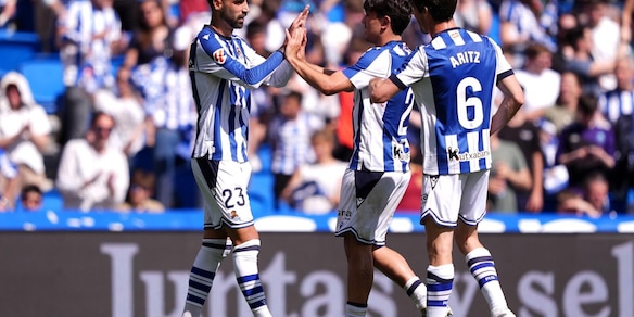 Liga, la Real Sociedad in zona Europa. Betis ed Espanyol si fermano