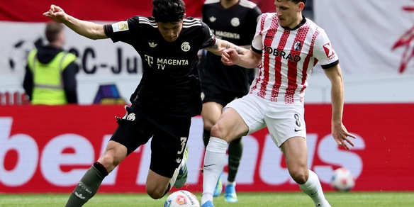 Germania, folle rimonta del Bayern, battuto 3-2 il Friburgo