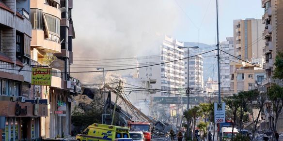 Croce Rossa, 'oltre 300 morti e feriti a Beirut per i raid israeliani'