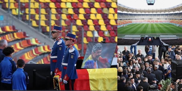 L'ultimo saluto a Mircea Lucescu, la commovente camera ardente nello stadio di Bucarest