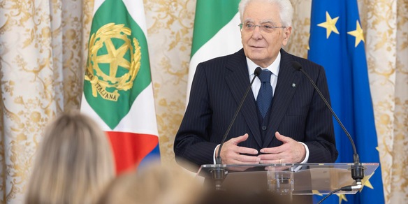 Mattarella 'sport testimone di civilta' che non si arrende a prepotenze del mondo'