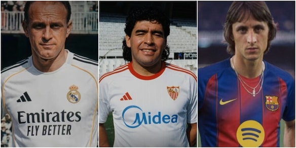 Liga, i campioni del passato con le maglie di oggi: l'elaborazione dell'algoritmo è incredibile