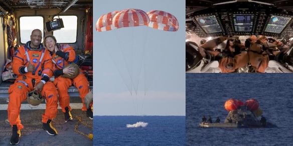 Gli astronauti di Artemis II sono tornati sulla Terra: il momento sbalorditivo dell'ammaraggio nell'Oceano