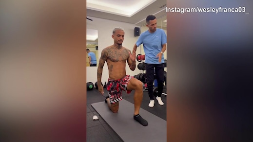 Roma, Wesley corre verso il recupero