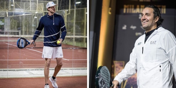 Gallinari si dà al padel: anche lui in campo a New York con l'EA7 World Legends Padel Tour