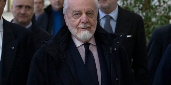 Figc: De Laurentiis, la guidi qualcuno che parli con il Governo