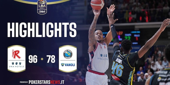 UNA Hotels Reggio Emilia - Vanoli Basket Cremona | PokerstarsNews Highlights Serie A Unipol 2025/2026
