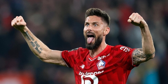 Ligue 1, poker del Lilla con gol di Giroud. Vince il Lione di Fonseca, il Nizza evita il ko