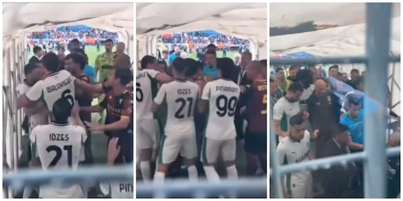 Rissa Genoa-Sassuolo: Berardi è una furia: le immagini dal tunnel del Ferraris