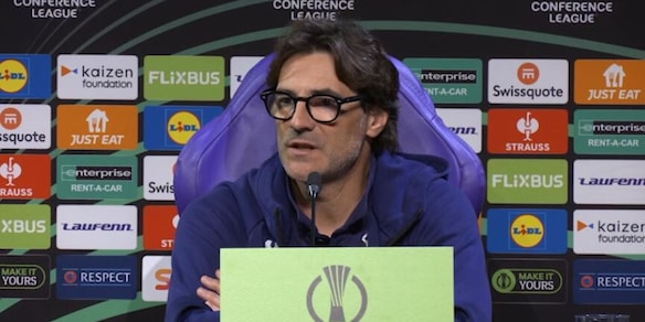 Vanoli a caccia dell'impresa contro il Crystal Palace: "Fiorentina coraggiosa e libera. Futuro? Vado avanti"