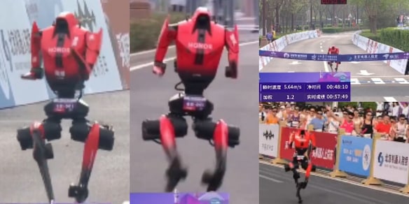 Un robot umanoide batte il record umano sulla mezza maratona: le incredibili immagini dalla Cina