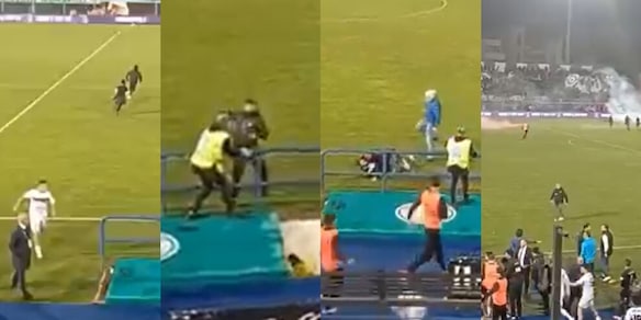 Caos in Monopoli-Foggia, invasione dei tifosi in campo: risse e arresti, cosa è successo