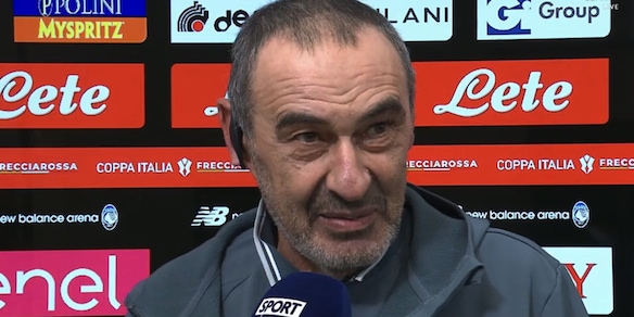 Sarri incorona Motta: "Sui rigori ha numeri impressionanti. La Lazio ha meritato la finale"