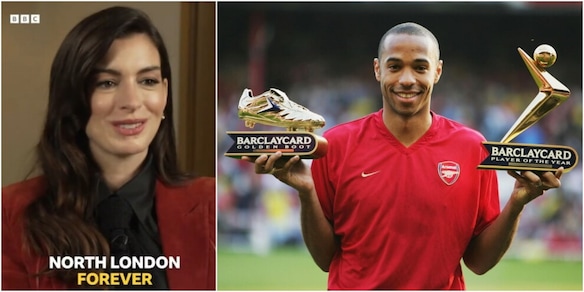 La curiosa rivelazione di Anne Hathaway: "Tifo Arsenal perché...". C'entra Thierry Henry