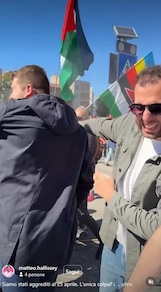 25 aprile: Radicali, 'picchiati durante il corteo a Roma per bandiere Ucraina'