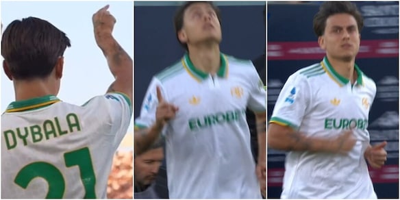 Dybala torna in campo con la Roma: l'emozione al momento dell'ingresso