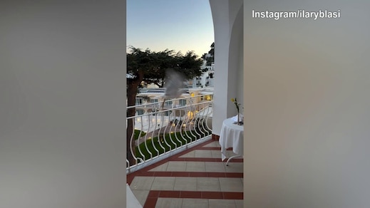 Ilary Blasi, ultime ore di relax a Capri prima del rientro a Roma