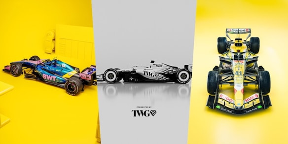 F1, tre scuderie presentano la livrea speciale per il Gp di Miami: tutte le foto