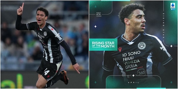 Udinese, un premio per Atta: è la Rising Star del mese di aprile