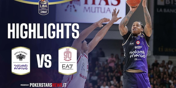 Dolimiti Energia Trentino - EA7 Emporio Armani Milano | PokerstarsNews Highlights Serie A Unipol 2025/2026