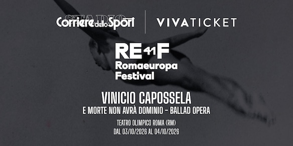 Vinicio Capossela a Roma, biglietti per “E morte non avrà dominio” al Teatro Olimpico