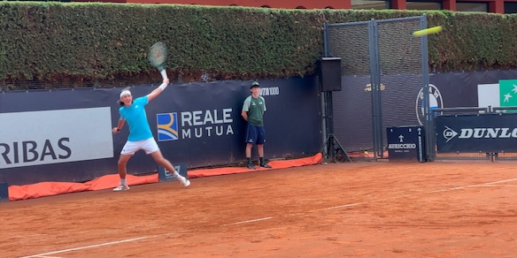 Il rovescio a una mano del 14enne Tarlazzi incanta la Young Talent Cup