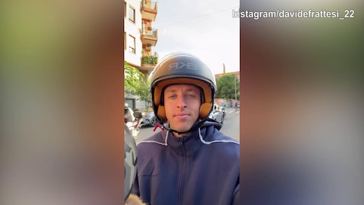Giro in scooter per Frattesi e la madre