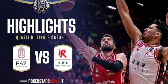 EA7 Emporio Armani Milano - UNA Hotels Reggio Emilia | PokerstarsNews Highlights Serie A Unipol 2025/2026
