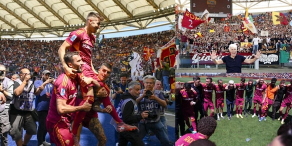Dalle lacrime di El Shaarawy alla festa di Gasperini: la Roma in trionfo dopo il derby contro la Lazio