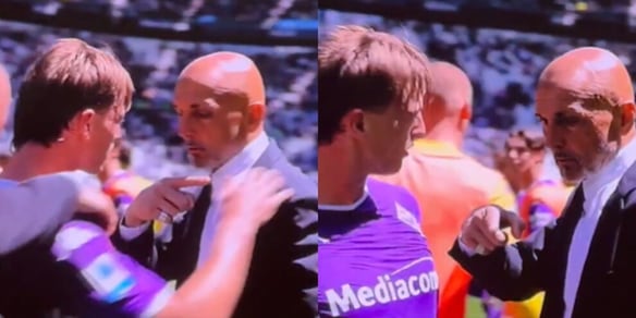 Spalletti e Gudmundsson, nervi tesi a fine partita: stretta di mano con Vanoli e poi...